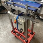 Transport bandje in combinatie printkop Eigenbouw, blauw, bouwjaar 201